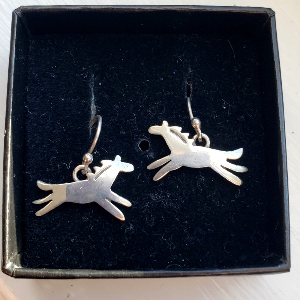 Taxco Silver Derby Earrings, Sterling  Collector's Item From Farfetched Studio